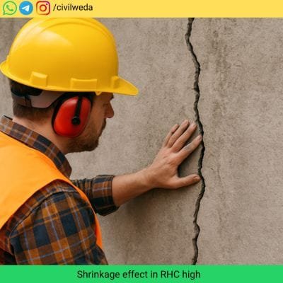 Disadvantages of Rapid Hardening Cement (RHC)
