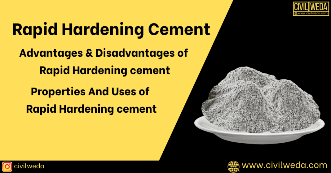 Rapid Hardening Cement featured image-civilweda