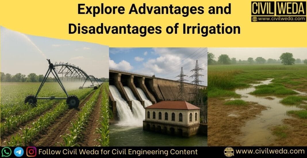 Advantage and Disadvantage of Irrigation