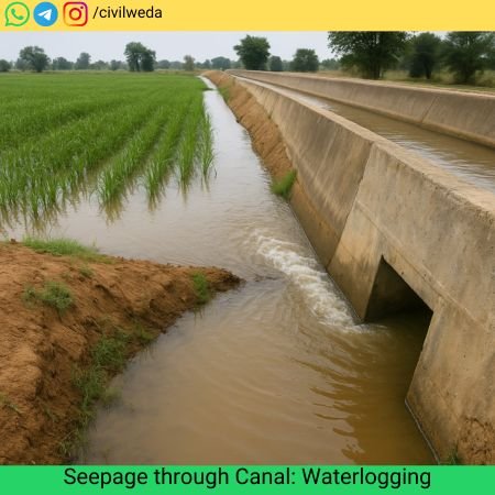 Factors Responsible for Waterlogging