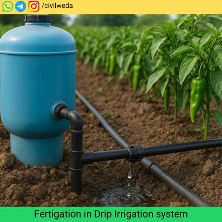 Fertigation in Drip Irrigation