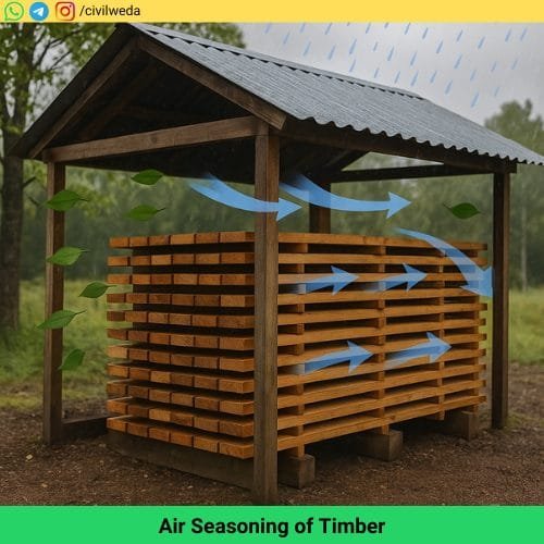 Air Seasoning of Timber