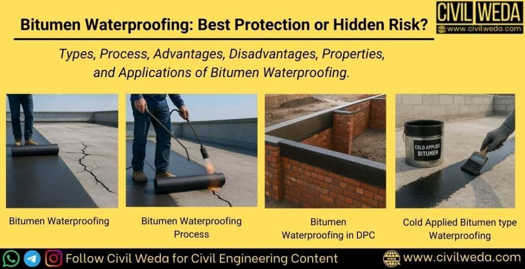 Bitumen Waterproofing -civilweda