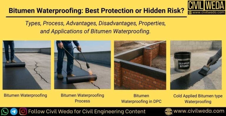 Bitumen Waterproofing -civilweda