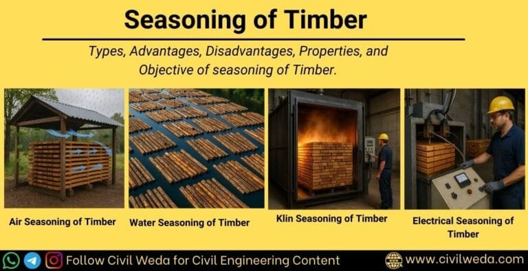Seasoning of Timber-civil weda