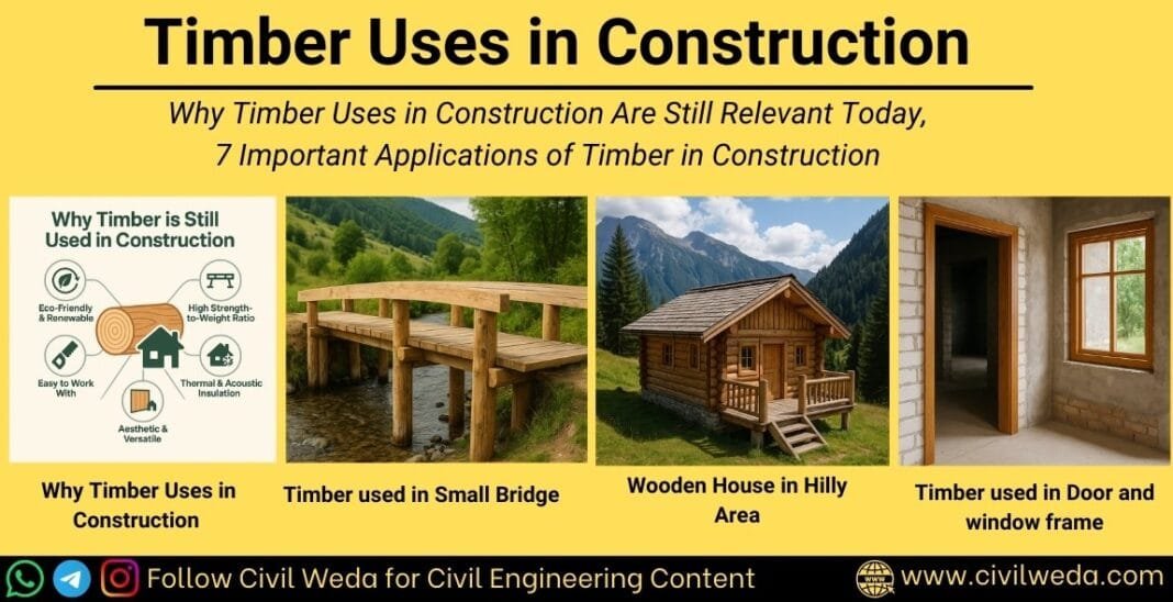 Why Timber Uses in Construction feature image civilweda