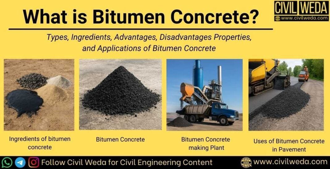 bitumen concrete civilweda