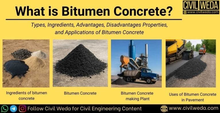 bitumen concrete civilweda