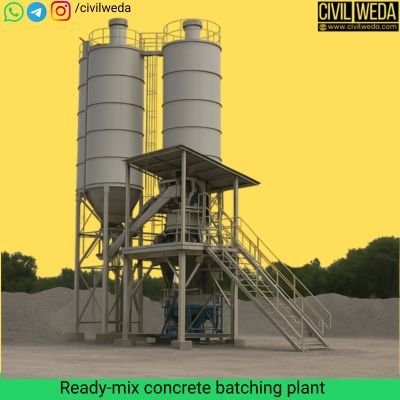 Ready Mix Concrete batching plant