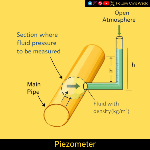 piezometer pressure measurement